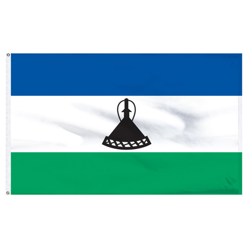 2-Ft. x 3-Ft. Lesotho Nylon Flag