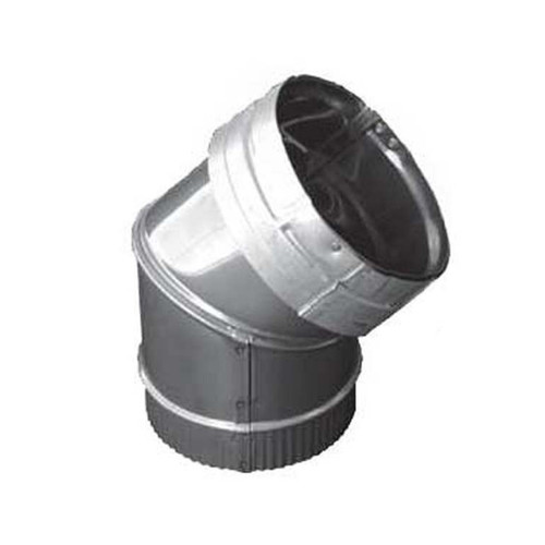 5'' DuraLiner 45 Degree Stainless Steel Elbow - 5DLR-E45