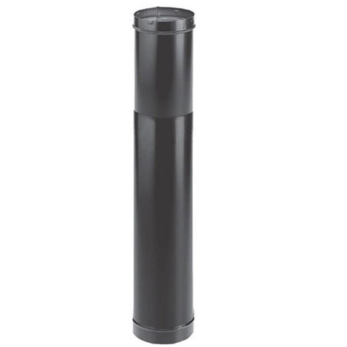DuraVent DVL Double-Wall Stove Pipe 6 Diameter Adjustable 29-46 Length  6DVL-46TA