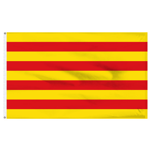 3-Ft. x 5-Ft. Catalonia Nylon Flag