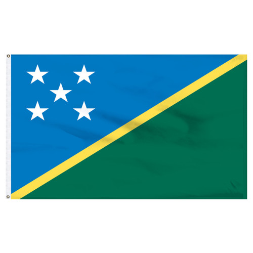 3-Ft. x 5-Ft. Solomon Islands Nylon Flag