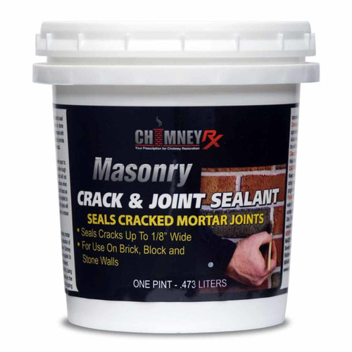ChimneyRx Masonry Fireplace Crack & Joint Sealant - 1 Pint
