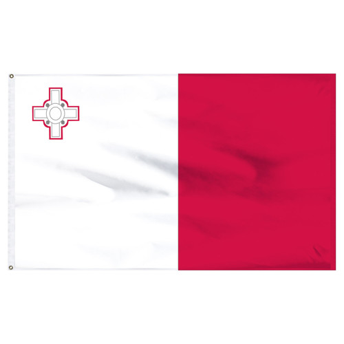 4-Ft. x 6-Ft. Malta Nylon Flag