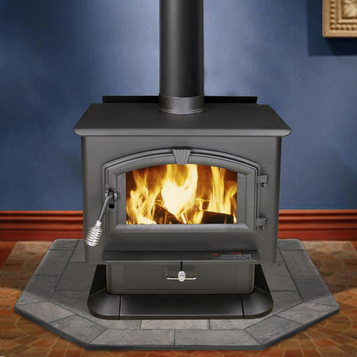 Natural Bronze Slate 40" x 40" Double Cut Hearth Pad