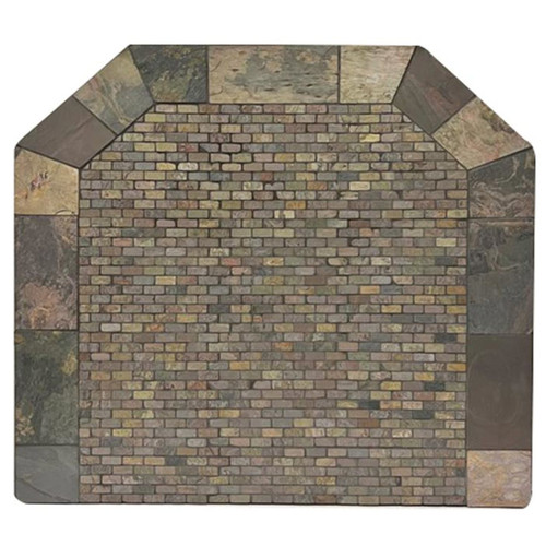 Western Flagstone 40" x 40" Double Cut Hearth Pad