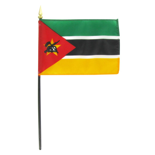 4-In. x 6-In. Mozambique Stick Flag