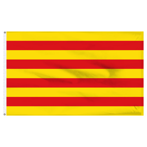 5-Ft. x 8-Ft. Catalonia Nylon Flag