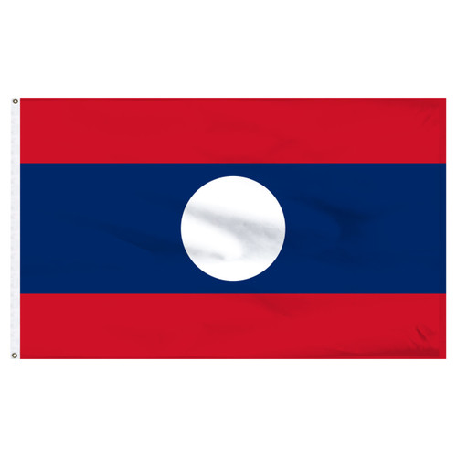 5-Ft. x 8-Ft. Laos Nylon Flag
