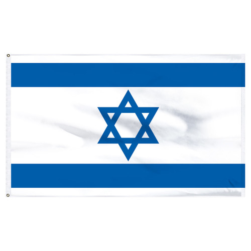 6-Ft. x 10-Ft. Israel Nylon Flag