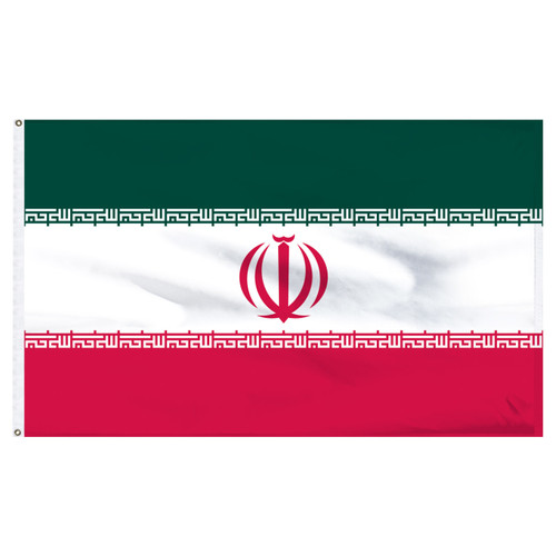 6-Ft. x 10-Ft. Iran Nylon Flag