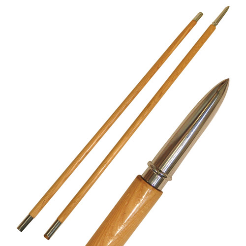 8-Foot Guidon Natural Oak Pole Set