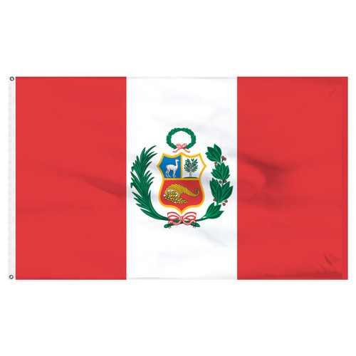 6-Ft. x 10-Ft. Peru Nylon State Flag