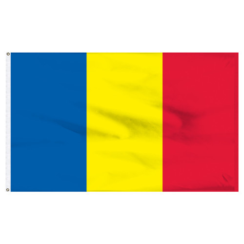 6-Ft. x 10-Ft. Romania Nylon Flag
