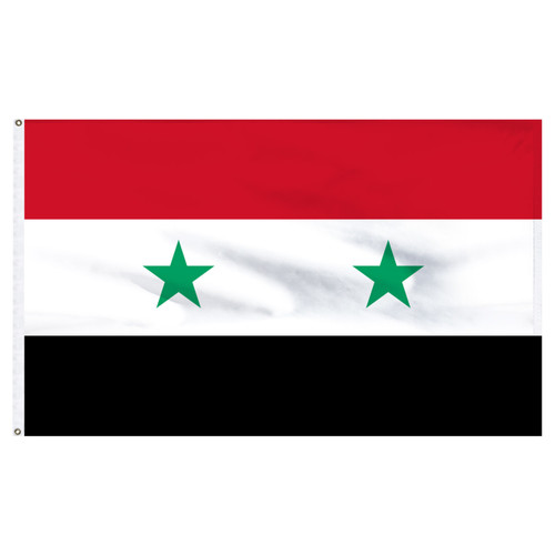 6-Ft. x 10-Ft. Syria Nylon Flag