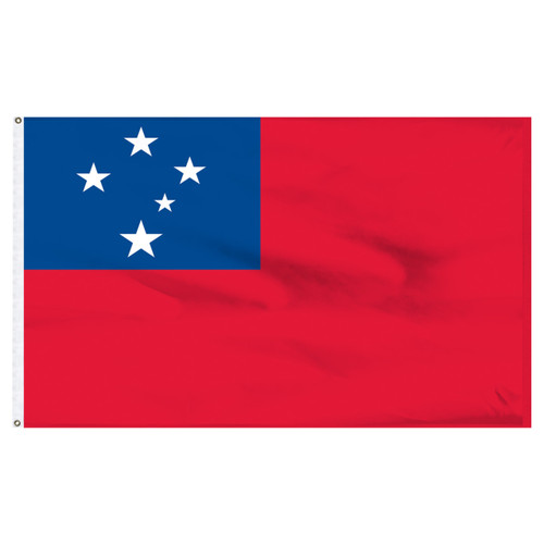 6-Ft. x 10-Ft. Western Samoa Nylon Flag