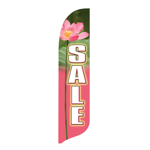 Outdoor Advertising Blade Flag - Decorative - Sale - 2ft x 12ft