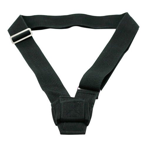 Single Strap Black Web Carrying Belt - 15in x 45in