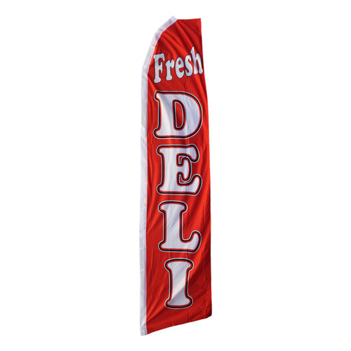 Fresh Deli Swooper Flag - 11.5ft x 2.5ft