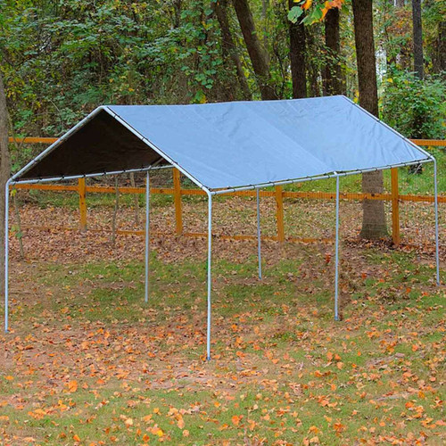 King Canopy 10' x 20' 6-Leg King Canopy with Gray Cover - KMK1PCS