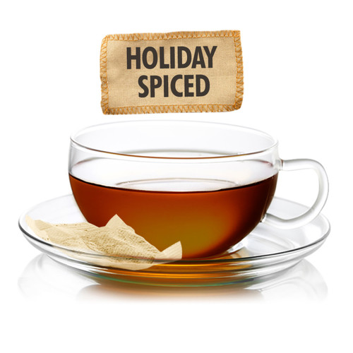 Holiday Spiced Flavored Black Tea - Sampler Size - 5 Tea Bags