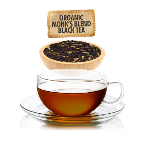 Organic Monk's Blend Tea - Loose Leaf - Sampler Size - 1oz