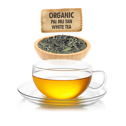 Organic Pai Mu Tan White Tea - Loose Leaf - Sampler Size - 1oz