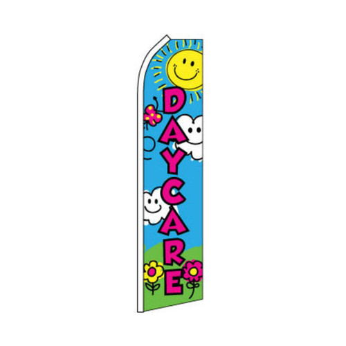 Daycare Swooper Flag - 11.5ft x 2.5ft