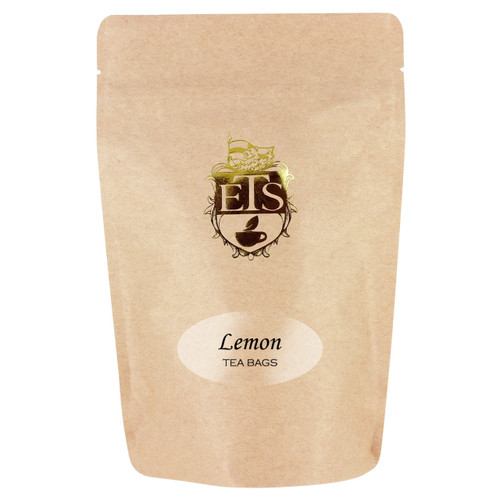 Lemon Flavored Black Tea in Teabags