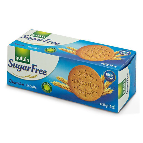 Gullon Sugar Free Digestive Biscuits- 14oz (400g)