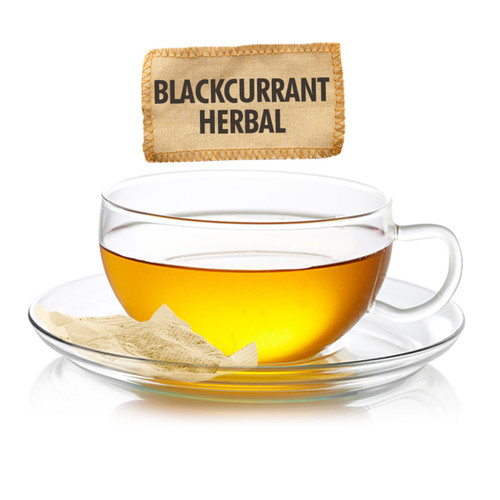 Blackcurrant Herbal Tea - Sampler Size - 5 Tea Bags