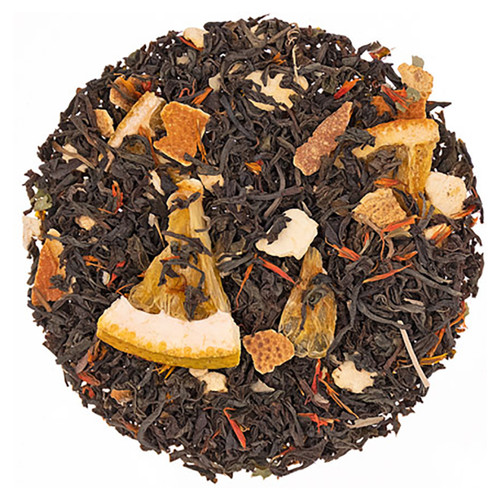 Blood Orange Flavored Loose Black Tea Leaf