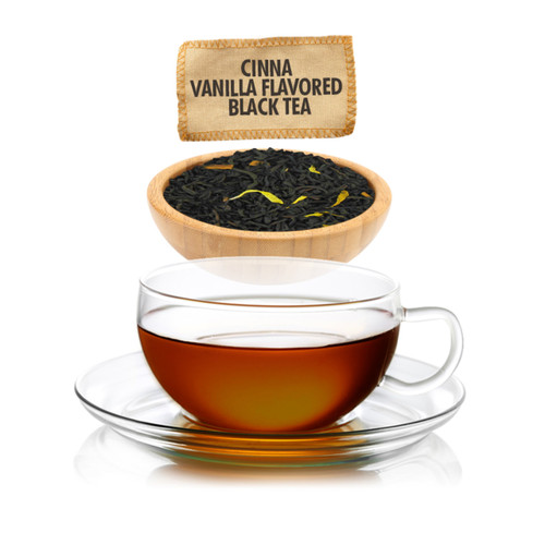 Cinna-Vanilla Flavored Black Tea Loose Leaf - Sampler Size - 1oz