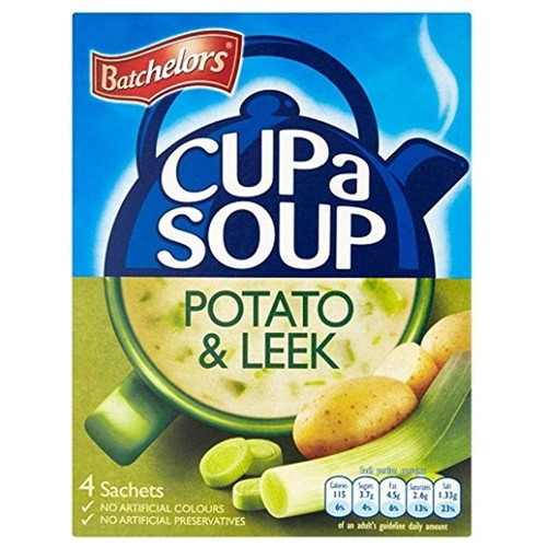 Batchelor's Cup-A-Soup - Creamy Potato & Leek 3.77 oz (107g)