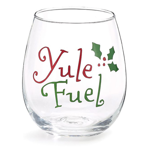 Yule Fuel Stemless Wine Glass - 16oz