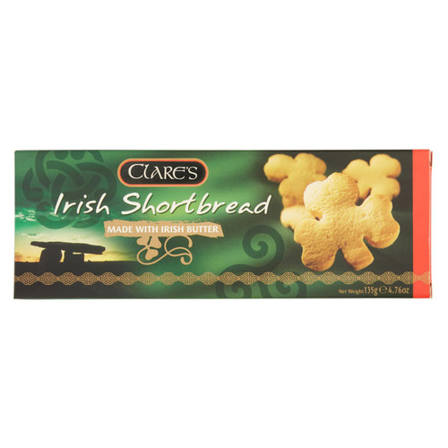 Irish Shortbread Shamrocks - 4.76oz (135g)