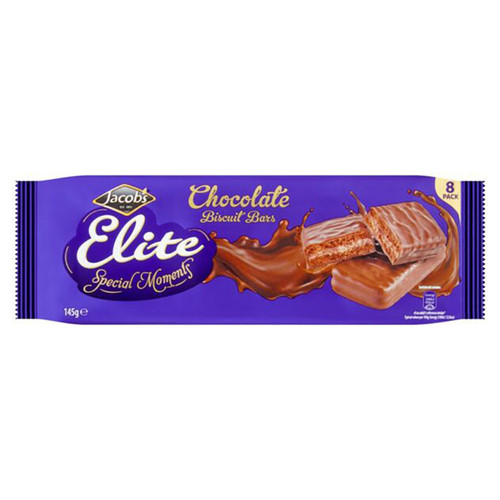 Jacob's Elite Special Moments - Chocolate & Nut Brownie - 5.11oz (145g)