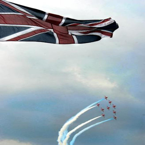 British Red Arrows Aerial Demonstration Team Downloadable Image