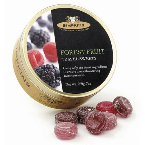 Simpkin's Travel Sweets - Forest Fruit - 7oz. (200g)