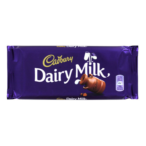 3.5-oz. (100g) Cadbury Dairy Milk Chocolate