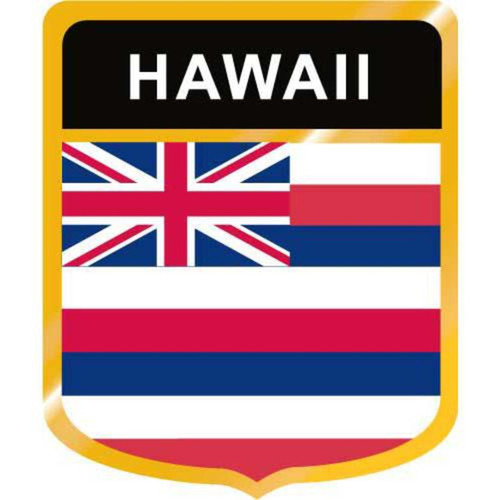 Hawaii Flag Crest Downloadable Clip Art Image
