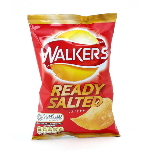 1.12-oz. (32g) Walkers Ready Salted Crisps