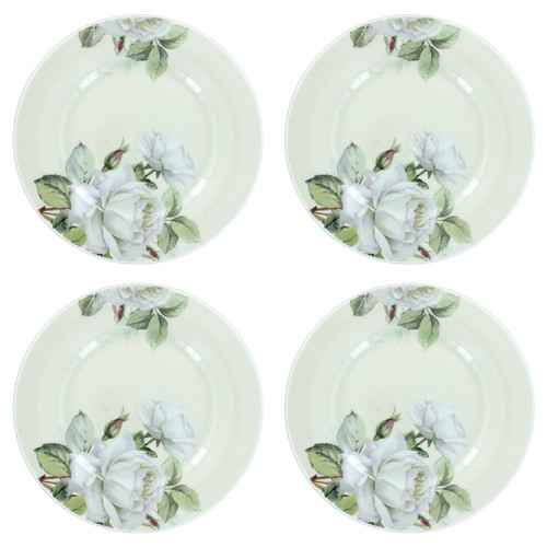 Iceberg Bone China - Dessert Plates - Set of 4