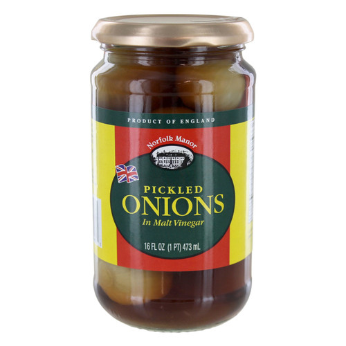 Norfolk Manor's Pickled Onions - 16oz (454g)