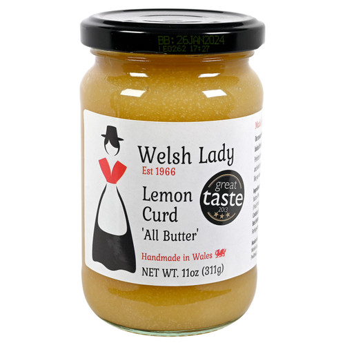 Welsh Lady's Lemon Curd - 11oz (311g)