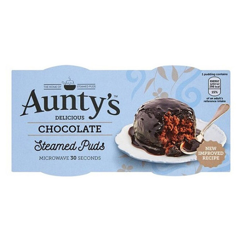 Aunty's Chocolate Fudge Steamed Pudding - 3.8oz (110g)