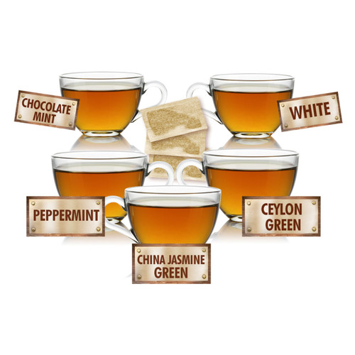 Desired Teas Sampler - 5 Tea Bags of 5 Delicious Teas