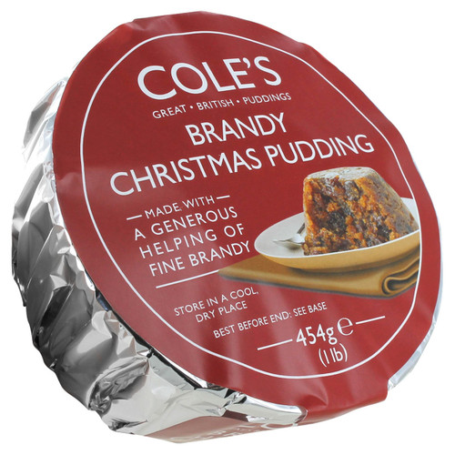 Cole's Brandy Christmas Pudding - 16oz (454g)