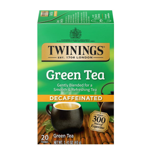 Twinings' Decaffeinated Green Tea - 20 count