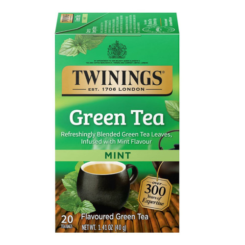 Twinings' Green Tea with Mint - 20 count