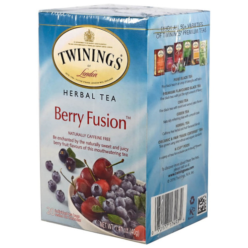 Twinings' Berry Fusion Herbal Tea - 20 count